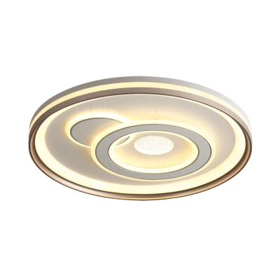 7785/85L PIKO LED SN 607 Светильник металл/белый/бронза LED 85Вт 3000-6500K D490 IP20 пульт ДУ GEMINI