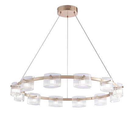Подвесная люстра Ori 4248-12P. ТМ Favourite