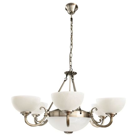 Подвесная люстра Arte Lamp WINDSOR A3777LM-6-2AB, 6хE14