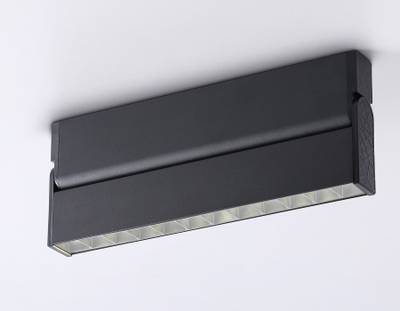 Светильник светодиодный накладной TA1829  BK черный LED 12W 4200K 230*22*87