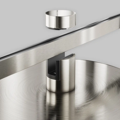 Трековый светильник Плато / Plato Flarity 3000K 10Вт 120°, TR153-1-10W3K-PT. TM Maytoni