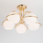 Citilux Лайма CL155152 Люстра потолочная Золото