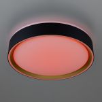 Citilux BOSS CL751251G LED RGB Светильник с пультом Чёрный с Золотом