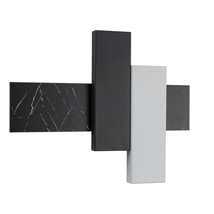 Настенный светильник Indigo 14023/2W Black stone, 2хLED