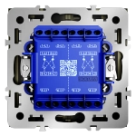 VLS020504 Перекрестный переключатель встраиваемый VOLTUM S70 двухклавишный 10А, (шелк). (ТМ Maytoni)