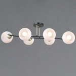 IL0798-6CSQ-25 BK AB TRENTO светильник потолочный ILLUMICO, E14х6