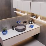 VLS040308 Розетка встраиваемая VOLTUM S70 с заземлением, защитными шторками и крышкой 16А, (черный матовый) (ТМ Maytoni)