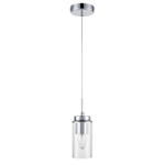 8102/1A COMFI LN26 408 хром/прозрачный металл/металл Подвес Е14 1*40W 220V ISHA