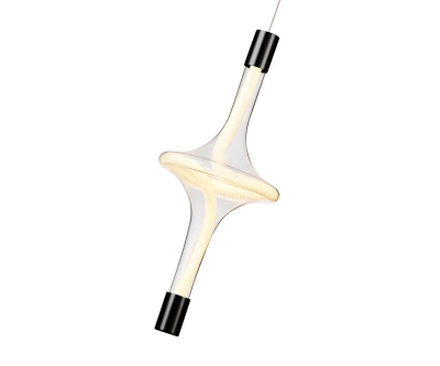 Подвес Флавио черный жемчуг d16 h40-200 Led 18w (3000K)
