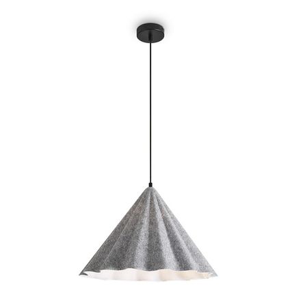 Подвесной светильник Felt Acoustic FR5479PL-01GR, E27х1. TM Maytoni