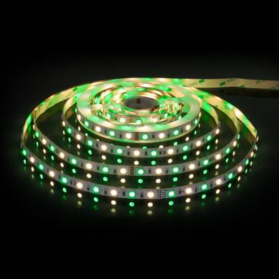 Светодиодная лента Лента светодиодная 24V 14,4W 60Led 5050+5050 IP20 MIX RGB/дневной белый, 5м
