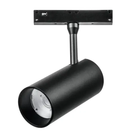 209237 Светильник 48V для 1-фазного трека UNO LED 15W 1200LM 28G ANTIGLARE ЧЕРНЫЙ МАТОВЫЙ 3000K