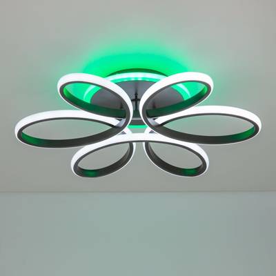 Citilux Сезар Смарт CL233A155E RGB Умная люстра Венге