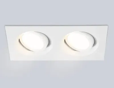 Светильник встраиваемый TN102745/2 WH белый IP20 GU5.3/2 180*95*25