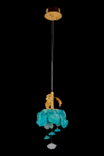 Подвесной светильник Pirilampo Turquoise FL1186-1PB, LED