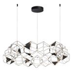 5087/68L L-VISION ODL25 505 черный хром/металл Люстра LED 68W 4000K 3740Лм TRELLIS