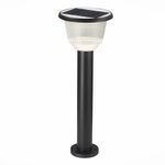 SL9502.405.01 Светильник уличный наземный ST-Luce Черный/Черный, Прозрачный LED 1*2W 3000-6000K