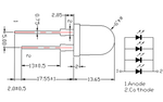 Светодиод ARL-10080PGC4-20 (Arlight, 10мм (круглый))