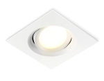 Светильник встраиваемый TN1143 WH белый IP44 GU5.3 95*95*38