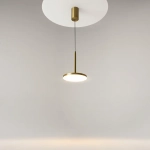 Подвесной светильник Плато / Plato 3000К 12Вт, P076PL-L12W3K-BS. TM Maytoni