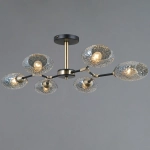 IL0272-6CSQ-25 BK AB TRENTO светильник потолочный ILLUMICO, E14х6