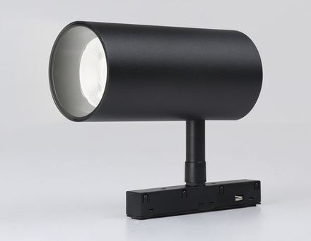 Светильник светодиодный для шинопровода Magnetic GL3833 BK черный IP20 15W 4200K 48V 24° D57*128