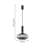 Подвес Dubbel 4359-1P, 1*E27*40W. ТМ F-Promo