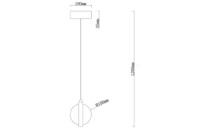 Подвесной светильник Arte Lamp FABERGE A2451SP-5PB, 1хLED