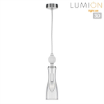 8268/1A NEOCLASSI LN26 160 хром/белый/прозрачный, металл/керамика/стекло Подвес Е14 1*40W 220V EMILY