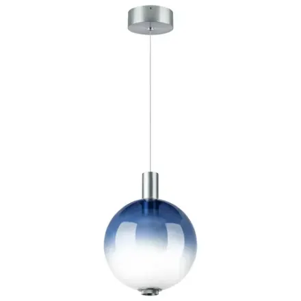 805405 Люстра COLORE LED 1х6W 320LM ЧЕРНЫЙ/СИНИЙ 3000K Lightstar