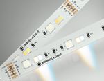 Светодиодная лента RGB с регулировкой температуры света GS4501 5050+2835 90Led/ 13W m/ 24V IP20 RGB+CCT 3000-6500K/ 5000*12*1.87mm/ кратность резки 166mm (6 конт.)