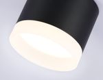 Накладной точечный светильник GX53 TN5366 BK черный GX53 D82*70
