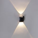 86831-9.2-002KT LED2*1W BK светильник настенный