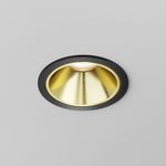 Декоративная рамка-отражатель для светильников серии Alfa LED латунь, Ring8-10W-RD-BS. TM Maytoni