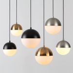 4960/1A PENDANT ODL22 471 античн.бронза/металл/белый/стекло Подвес E27 1*40W PINGA