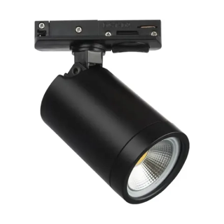 212937 Светильник PVC RULLO для трека BARRA GU10 ЧЕРНЫЙ