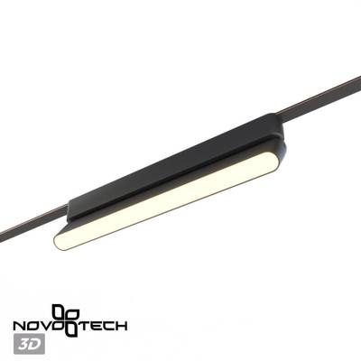 359467 SHINO NT24 101 черный Трековый смарт-светильник для низковольтного шинопровода с двумя режимами работы IP20 LED 18W 24V 3000-6000K EASY