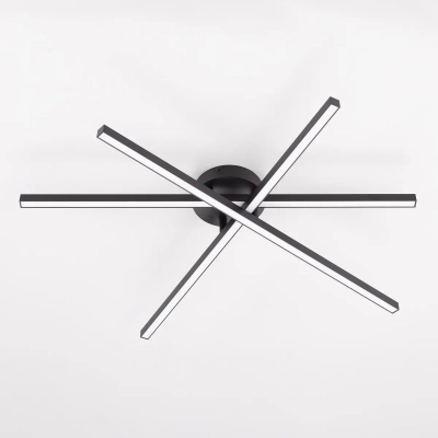 Citilux Стиг CL203131 LED Люстра потолочная с пультом Чёрная