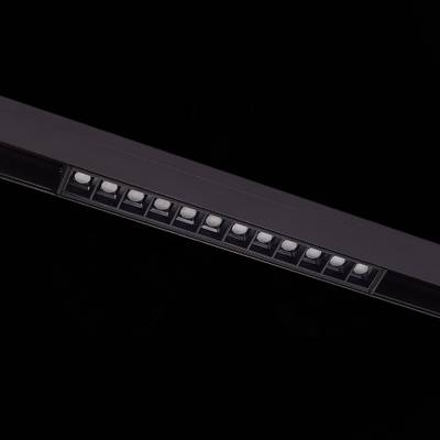 ST361.436.12 Магнитный трековый светильник Черный LED 1*12W 3000K 1 009Lm Ra&gt;80 36° IP20 L222xW22xH44 48V