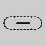 Подвесной светодиодный светильник 90332/26 черный, LED
