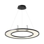 Светильник подвесной Crystal Lux CONTOUR SP50W LED BLACK 3800/250
