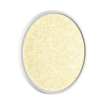 7661/32L MITRA LED SN 56 Светильник пластик/белый LED 32Вт 3000/4000K D400 IP40 OMEGA WHITE