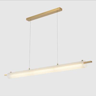 Светильник подвесной Crystal Lux TUNNEL SP40 LED BRASS 3780/240