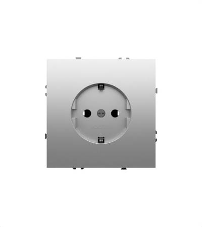 VLS040104 Розетка встраиваемая VOLTUM S70 с заземлением 16А, (шелк) (ТМ Maytoni)