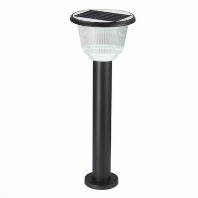 SL9502.405.01 Светильник уличный наземный ST-Luce Черный/Черный, Прозрачный LED 1*2W 3000-6000K