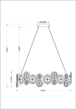 Подвесная люстра Arte Lamp SARAH A1062SP-6CC, 6хE14