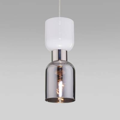 Подвесной светильник со стеклянным плафоном 50118/1 никель