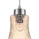 Подвесной светильник Escada 10193/1S E27*40W Chrome/Amber