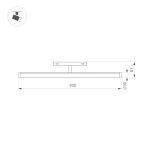 Светильник MAG-ORIENT-TUBE-TURN-L900-30W Day4000 (BK, 180 deg, 48V) (Arlight, IP20 Металл, 5 лет)