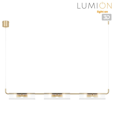 6560/6 SUSPENTIONI LN26 282 золотой/прозрачный/металл/стекло Подвес G9 6*20W 220V TORONTO